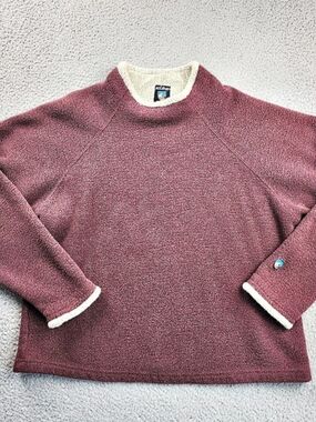 KÜHL Alfpaka Fleece Sweater Womens Large Stovepipe Sweatshirt Shearling Hike